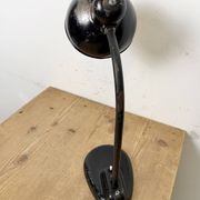 Lampe de table industrielle Bauhaus noire, années 1930