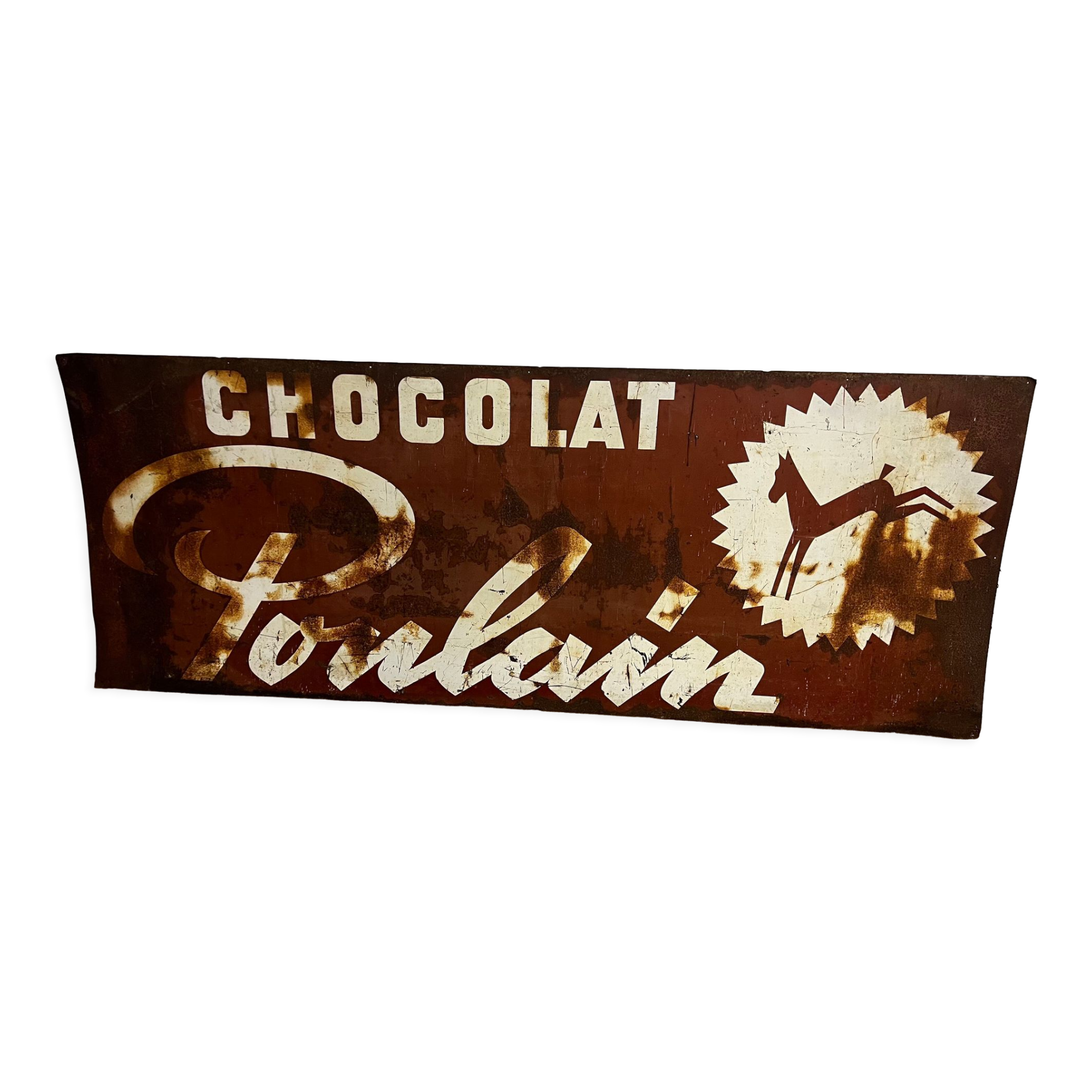 Vintage Foal chocolate billboard