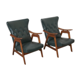 Armchairs by Louis Van Teeffelen for modernly, 1960