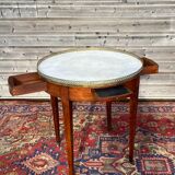 Louis XVl period mahogany bouillotte table