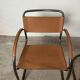 Pair of Effezeta camel cantilever armchairs, Made in Italy, 1970