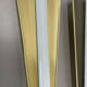 Set of 2 large 37 cm honeycomb theatre wall light elements, Germany, 1950