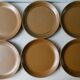 6 flat plates Sarreguemines France, Savoie model