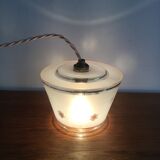 Vintage hand lamp suspension