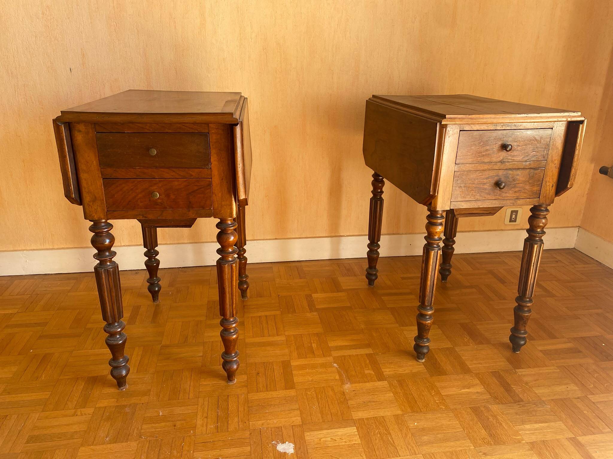 Tables de nuit anciennes