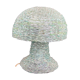 Lampe champignon en plaque de verre