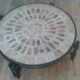 Table basse Roger Capron en palissandre