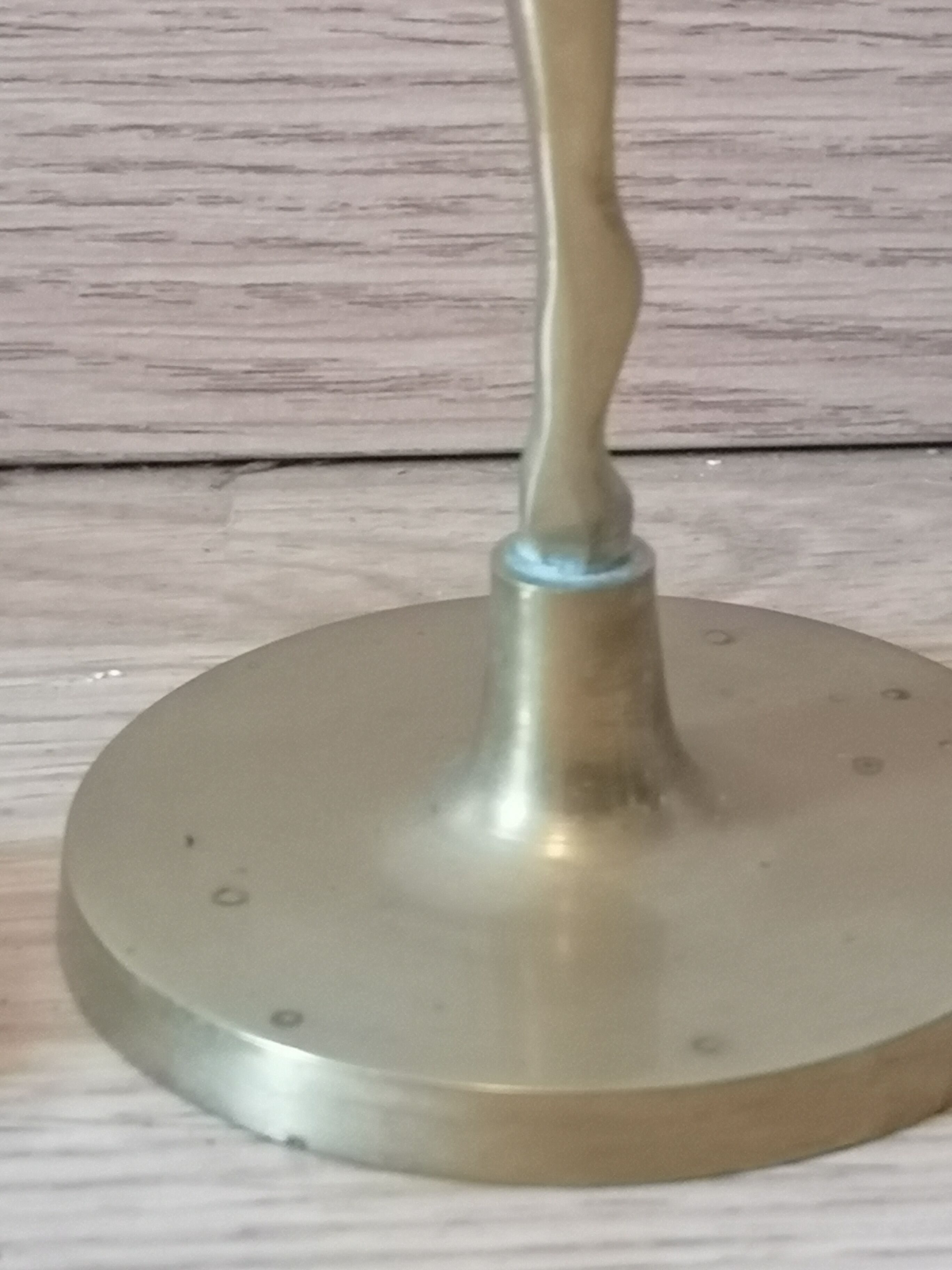 Vintage brass dancers duo