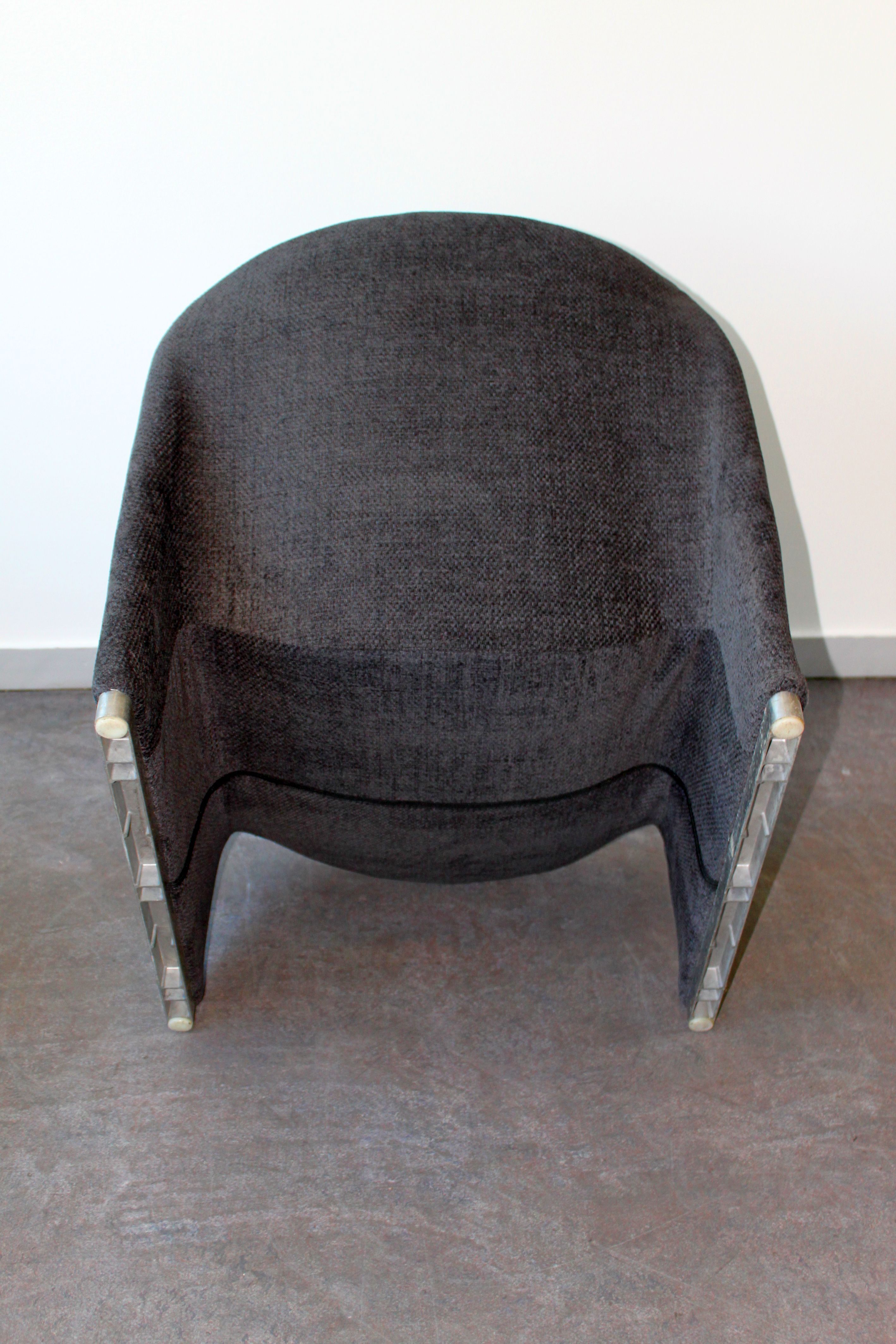 Paire de chauffeuse Alky par Giancarlo Piretti pour Castelli, 1969.