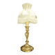 Large candlestick lamp in Rocaille / Rococo / Louis XV style from the 19th century - bronze