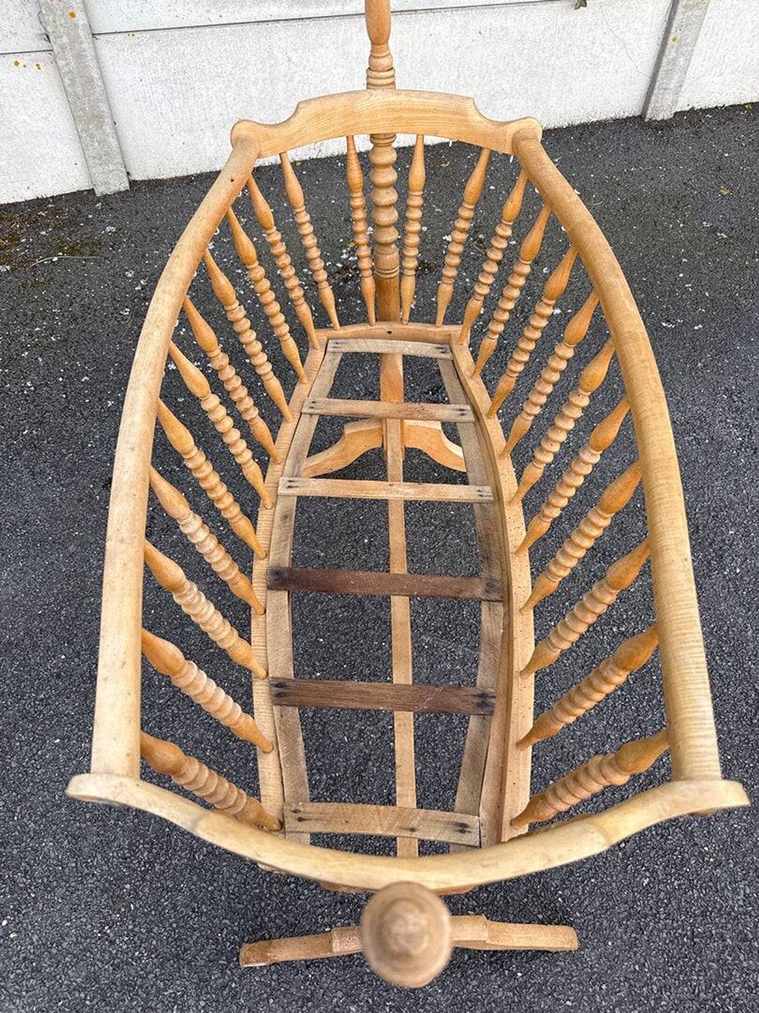 Berceau vintage en bois