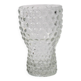 Vase en verre pressé par Jan Schmid, Rosice, 1961