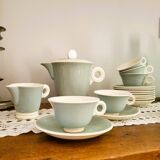 Digoin Sarreguemines coffee service "art deco" model