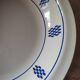 Plat creux Keller Guérin Lunéville terre de fer modèle Berthe Art déco