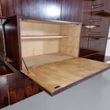 Wall unit by Finn Juhl for Bovirke, Denmark, 1960s.