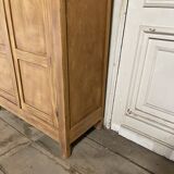 Parisian wardrobe in raw wood