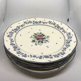 Flat plates flower pattern