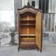 Old hosiery shell mirror cabinet Louis XV XIXth century beveled mirror mercury 2 drawers