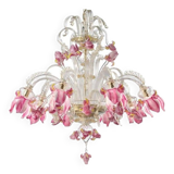 Venetian Murano glass chandelier