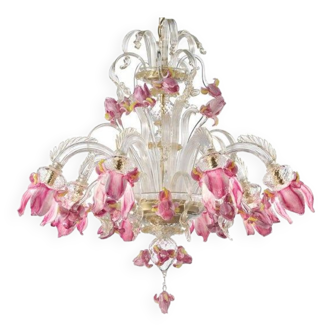 Venetian Murano glass chandelier