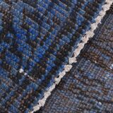 5x8 Blue Handmade Wool Vintage Rug, 163x268Cm SK 2726
