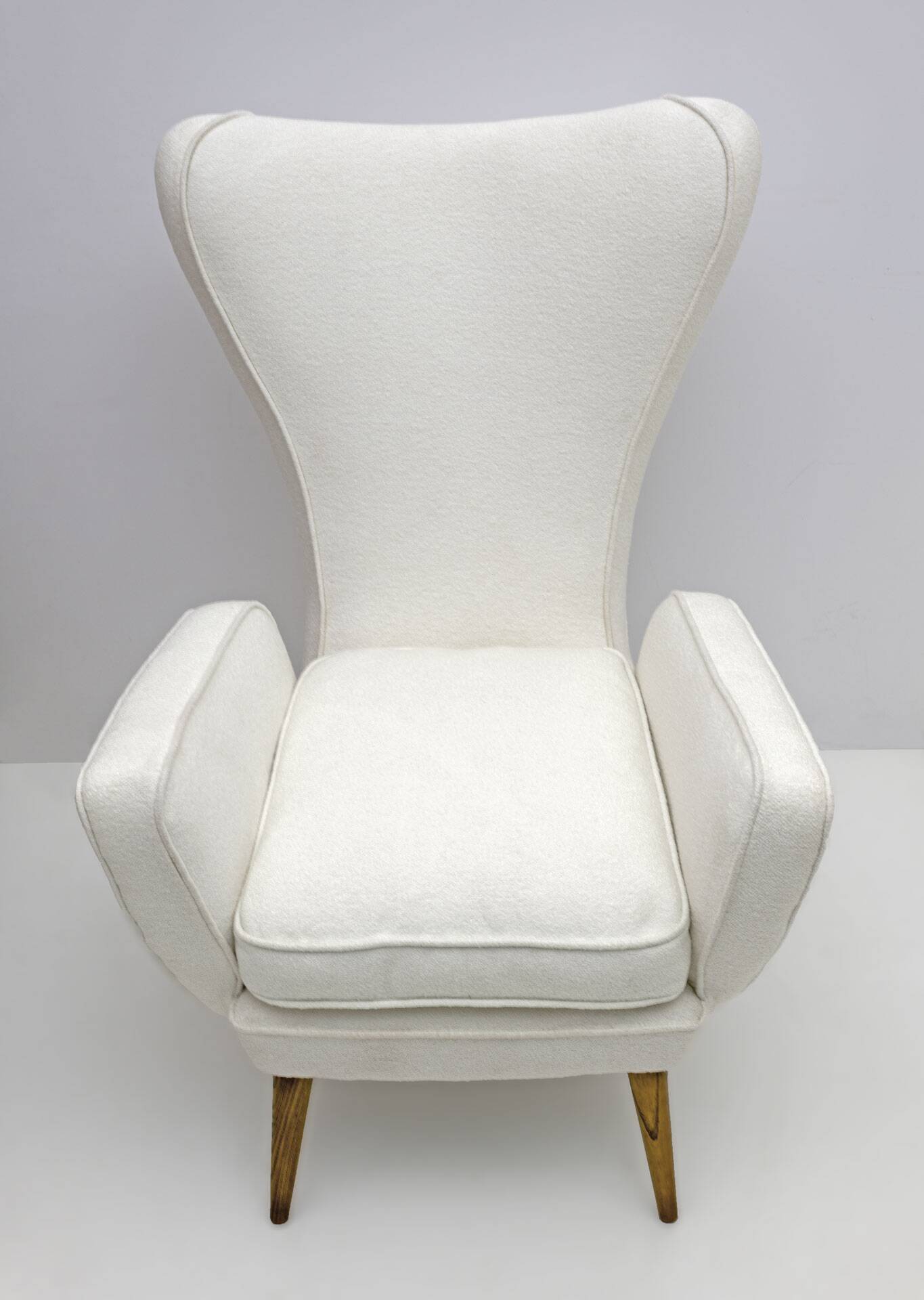 Emilio Sala & Giorgio Madini Bouclè Armchair for Fratelli Galimberti Cantù
