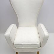 Fauteuil Bouclè Emilio Sala & Giorgio Madini pour Fratelli Galimberti Cantù