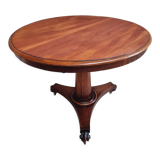 Antique table round dining table 19th century tilt top table