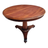 Table antique table ronde table à manger 19ème siècle table haut inclinable