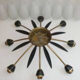 1950s Sputnik, Space-Age Style Stilnovo Spider Ceiling Lamp