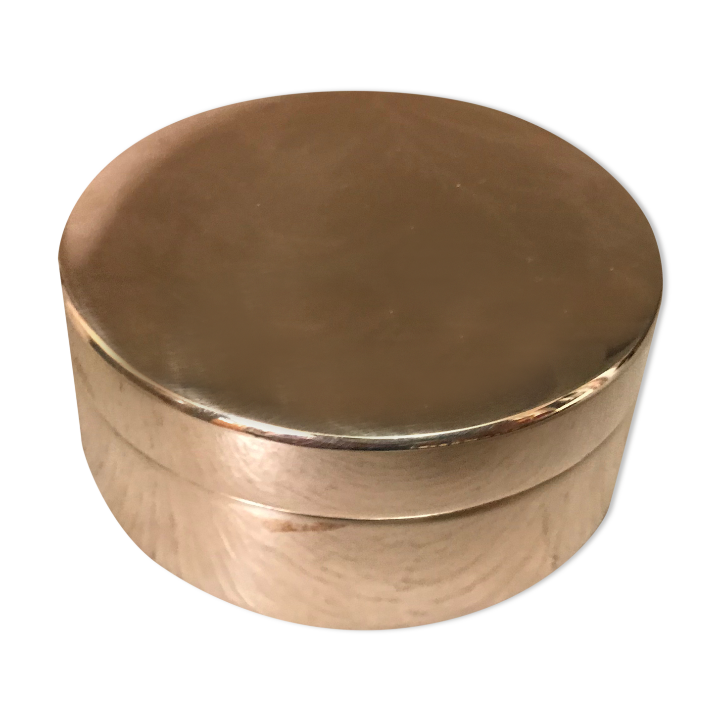 Silver metal candy box