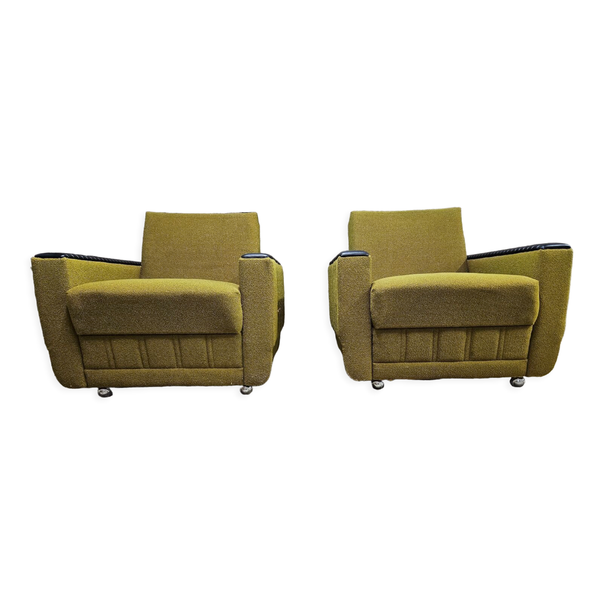 Pair of vintage armchairs 1960s