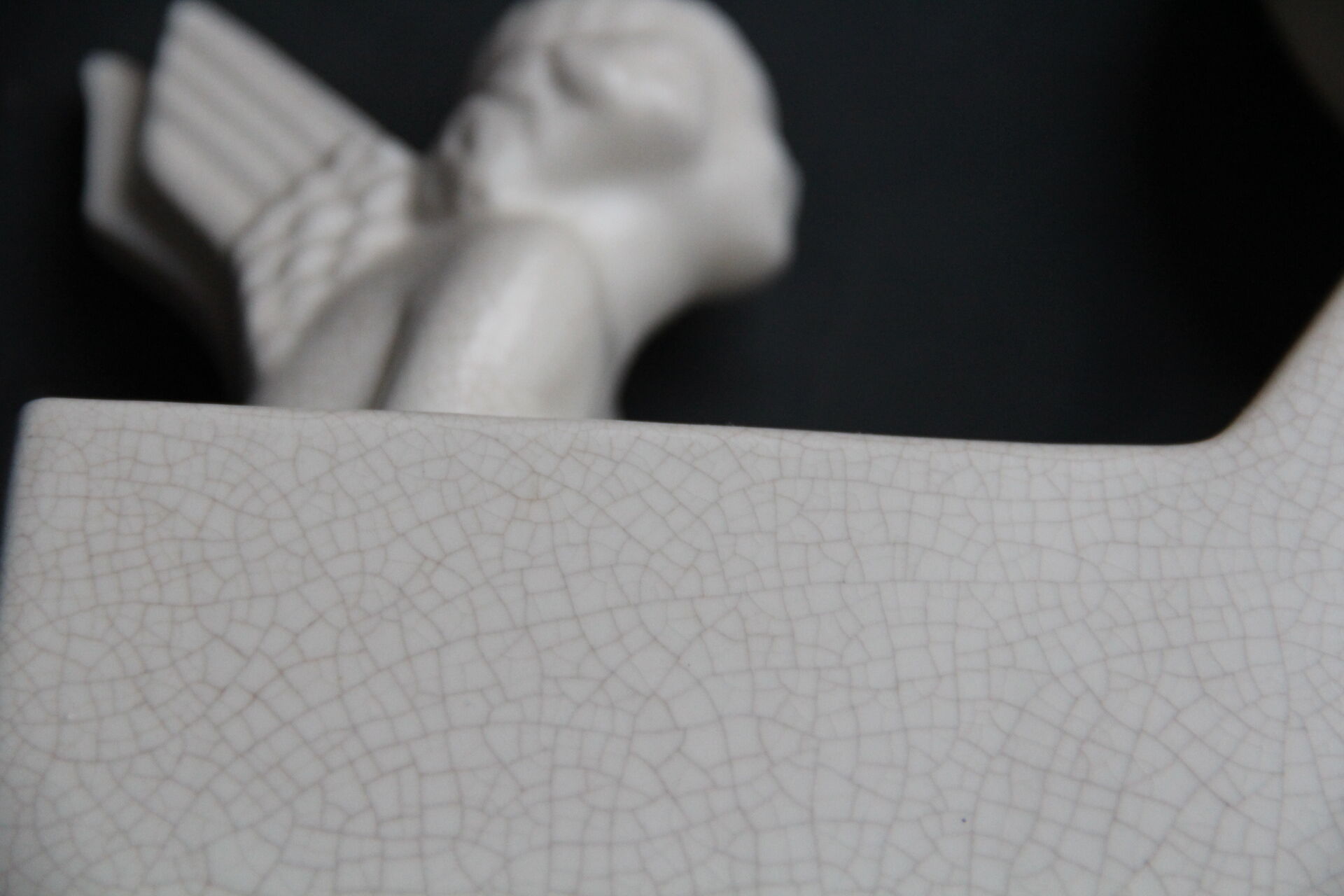 Clock pendulum art-deco fireplace decoration