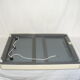 Italian Gedy illuminating mirror from the 70s 60x70cm