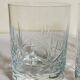 Five timpani glasses with vintage crystal stars