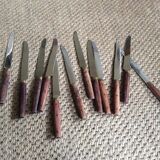 Series of 12 table knives