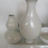 Set of 5 ceramic vases