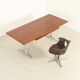 Bureau Piédestal par George Nelson pour Herman Miller, États-Unis, 1955