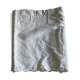 Drap de trousseau 19e de fil de lin brodé