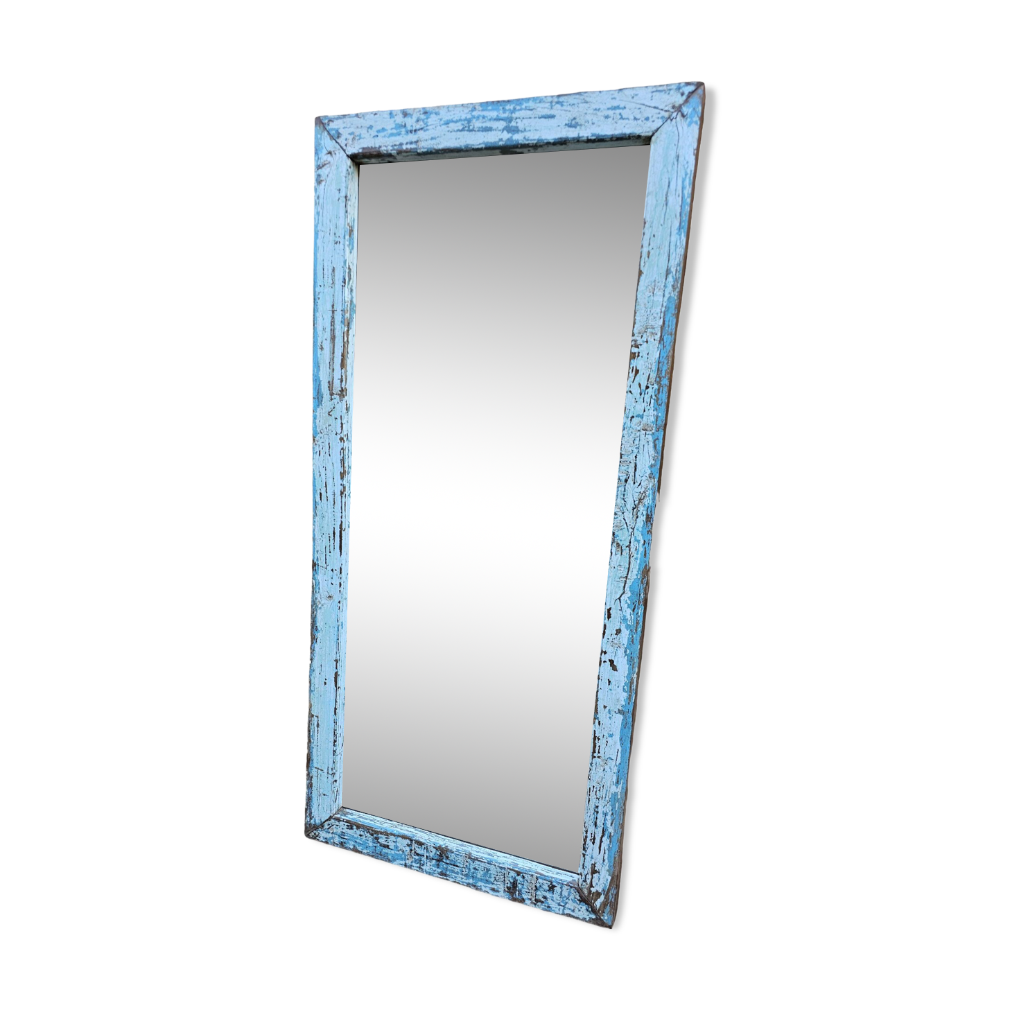 Teak mirror from Burma