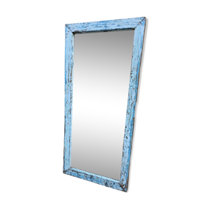 Miroir en teck birman