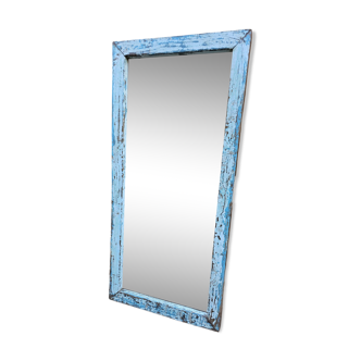 Burmese teak mirror