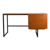 Teak table-machine desk by Pierre Guariche for Meurop