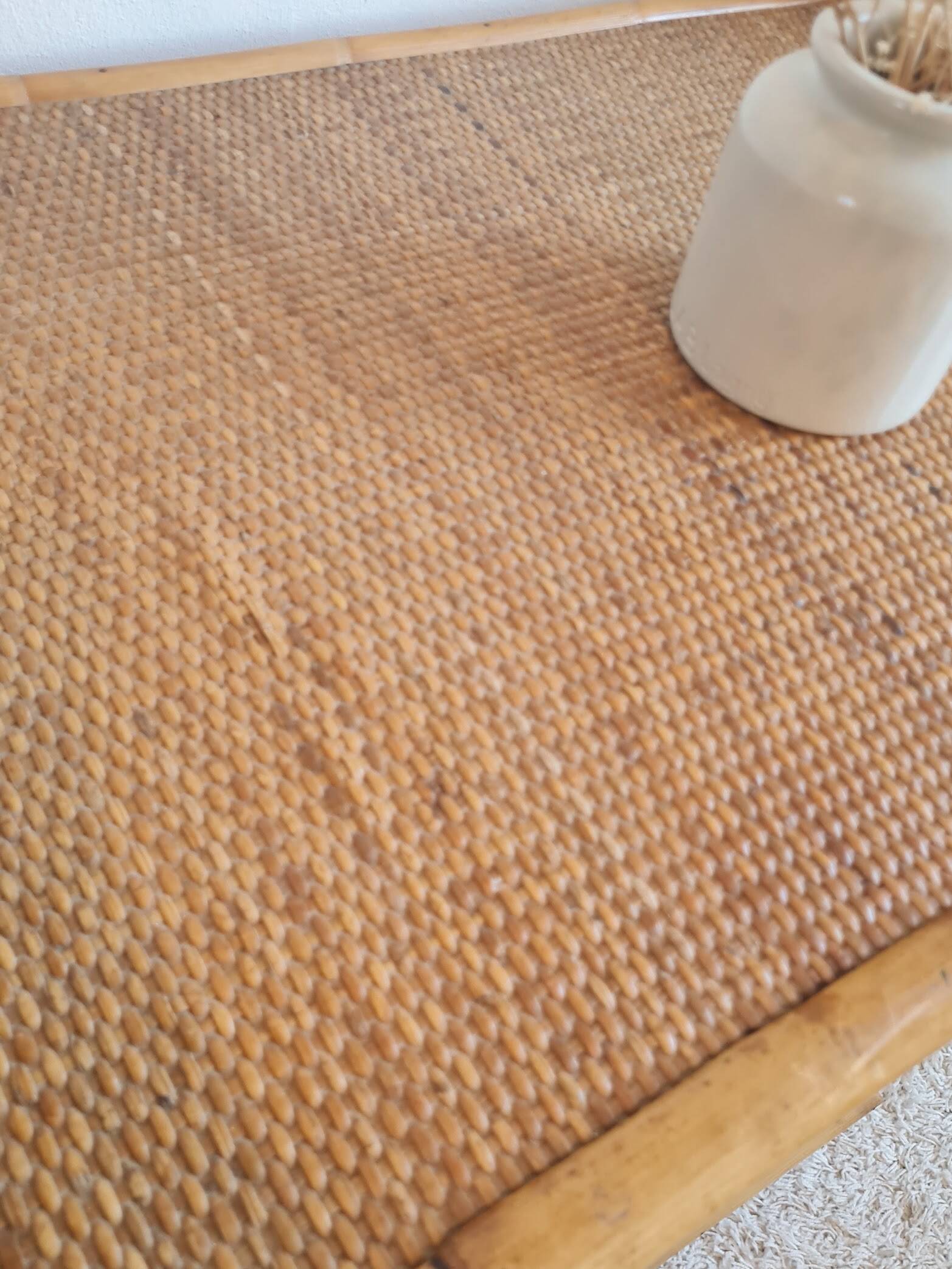 Rattan chest of drawers circa 1970 - Dal Vera