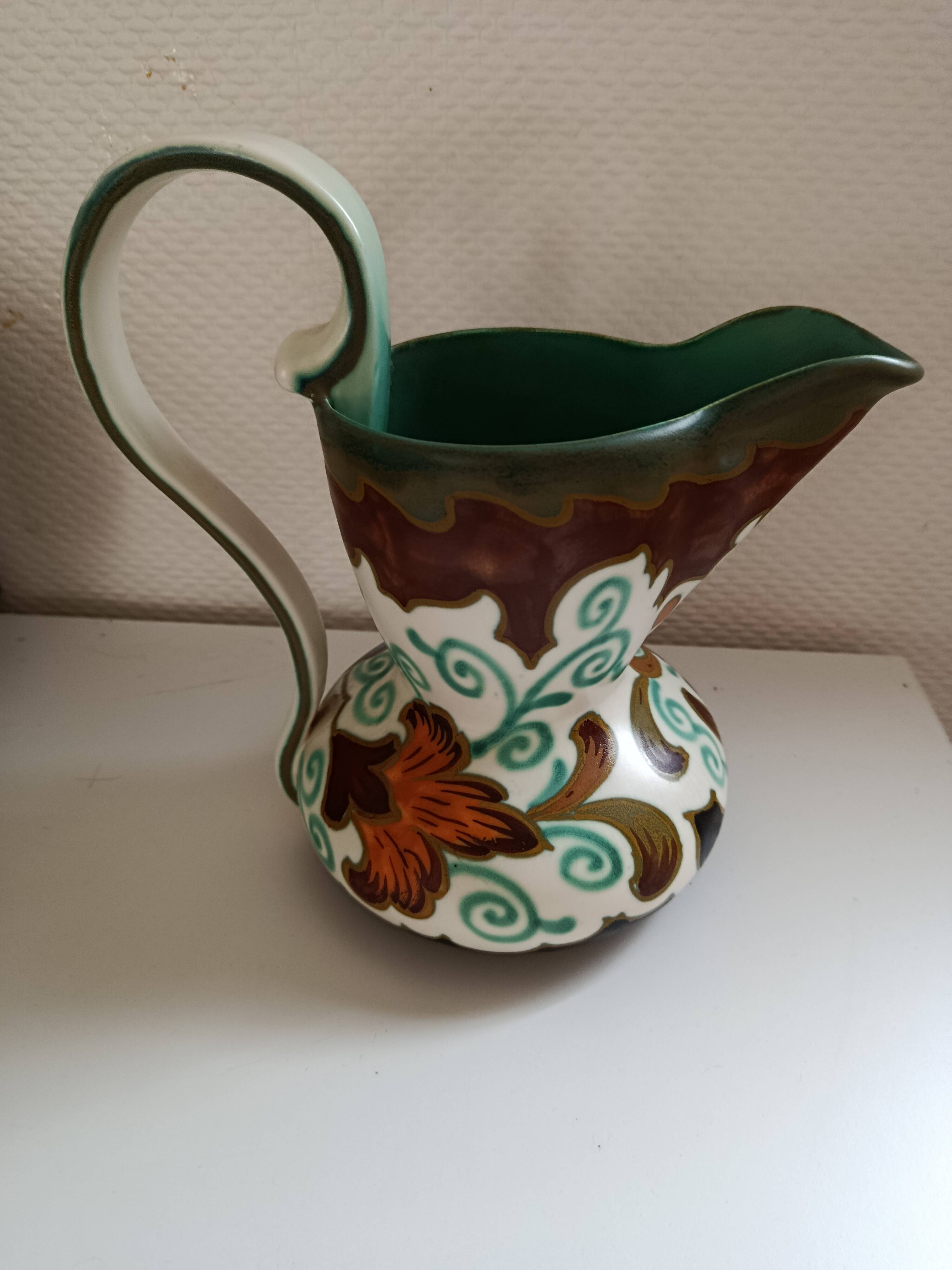 Art Deco Jug "Carlos" - Royal Gouda (Holland)