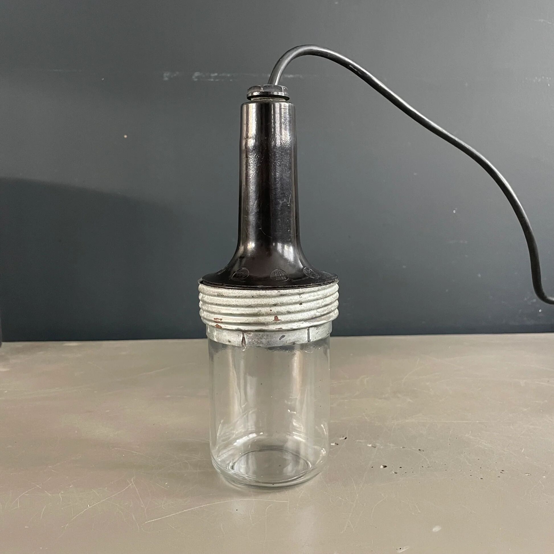 Old portable lamp