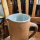 Set of 3 pieces of antique rustic French stoneware ceramic.