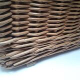 Wicker trunk L75xH53xD48 vintage