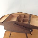 Scandinavian sewing bakset tripod of the 60s