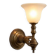 splendid and enormous wall-mounted torch hand torch solid bronze Arlus devol